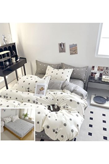 Pucioasa 6-piece bed linen with elastic Taylor SX092