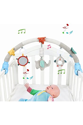 Generic Baby Stroller Arch Toy - Elephant (Adjustable, Fits Crib/Stroller/Car Seat)