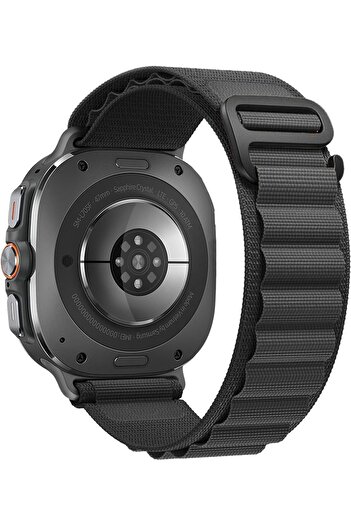 Generic Nylon Band for Samsung Galaxy Watch Ultra 47mm - Trail Loop Rugged Fabric Sport Strap