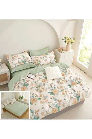 Pucioasa Bed linen with elastic 6 pieces Ava SX097