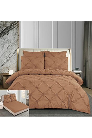 Pucioasa Finet bed linen with buttons 6 pieces Gemma FL025