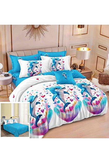 Pucioasa Bed linen without elastic 6 pieces Ken SF140