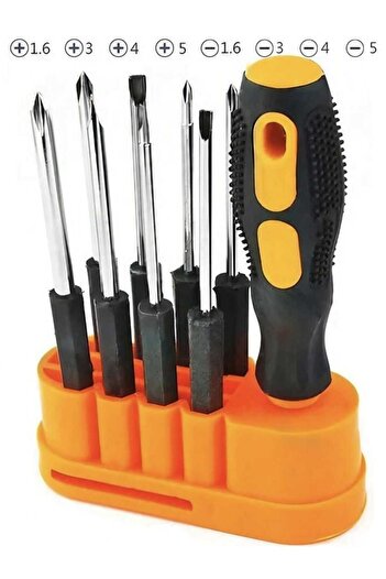 VEYA 8 in 1 Multifunctional Screwdriver Set for Cell Phones and Computers - Hand Repair Tool Kit with Assorted Heads