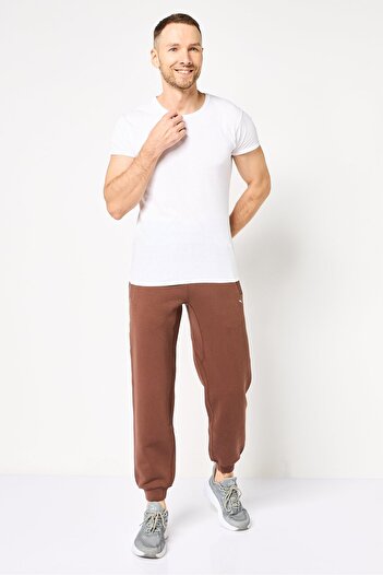 Puma Men Sportswear Fit Outdoor Sweatpants, Brown