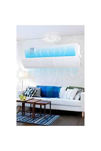 Doty ThermoShield Flex Doty® Adjustable Air Conditioner Air Deflector 56-108 cm 9000-12000 BTU, White