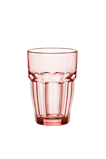Bormioli Rocco Set of 6 Rock Bar Lounge LD Peach Glasses 370 ml -
