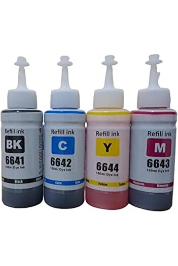 Generic Refillable Ink Bottle for Epson 664 (Epson L-series) - CMYK & Black