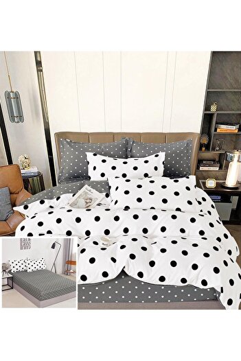 Pucioasa 6-piece elastic bed linen Zelie SX094