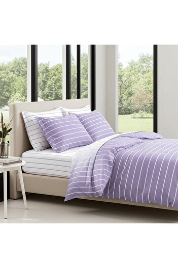 Pucioasa 4-piece elastic bed linen Virginia PX057
