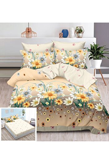 Pucioasa 6-piece elastic bed linen Lana SX113