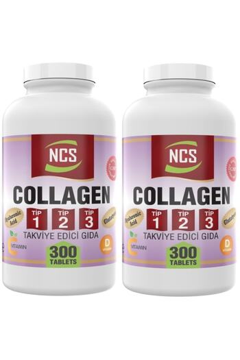NCS Hydrolyzed Collagen Type 1-2-3 Glutathione 300 Tablets