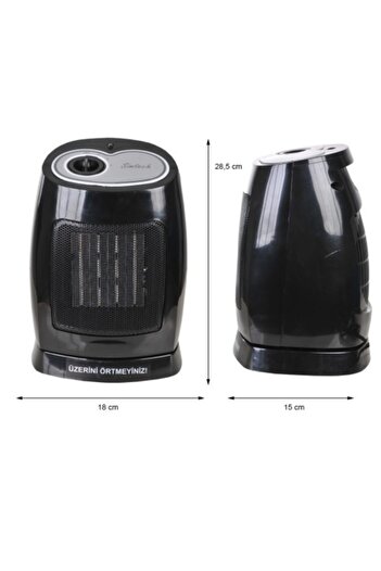 Simtech KM-1728 1500 W Fanlı Seramik Isıtıcı