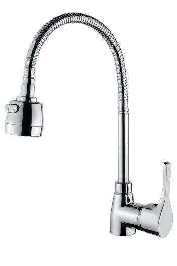 HMS Delta Double Function Spiral Kitchen Sink Faucet