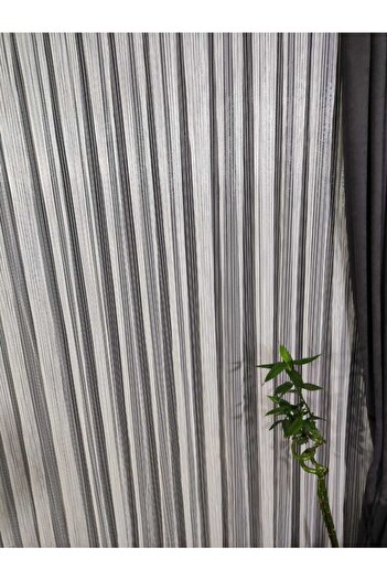 Brillant Tenda Fashion ριγέ κουρτίνα από τούλι πλισέ - 1*3 πιέτες, εγγυημένη σούπερ ποιότητα