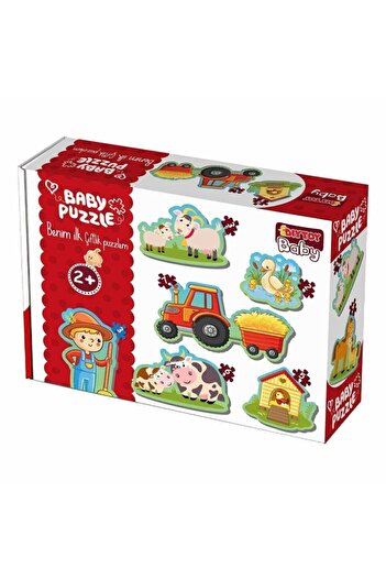 DIY Toys Baby Puzzle Benim Ilk Çiftlik Puzzlemp#039m