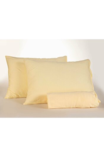 Doqu Home Yellow Combed Cotton Sheet - Single King Size