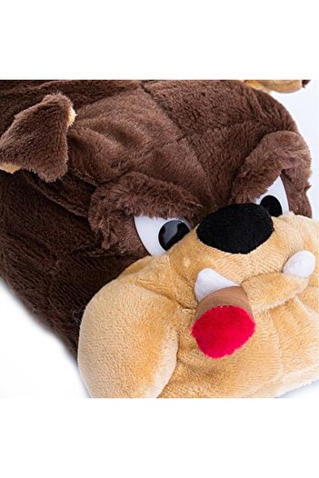 Twigy Yy0261 Дамски чехли Tw Bulldog-2 кафяви с фигурки на животни