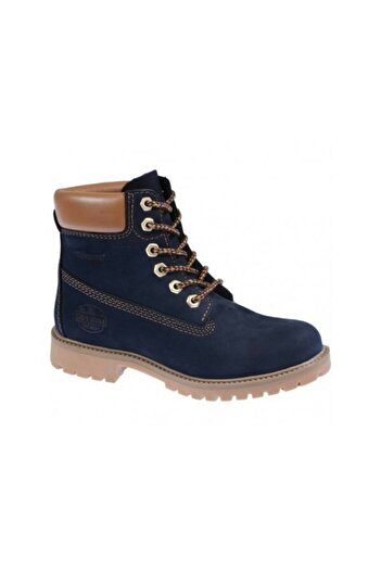 Darkwood 3507 Lacivert Hakiki Nubuk Deri Unısex Su Geçirmez Waterproof Bot