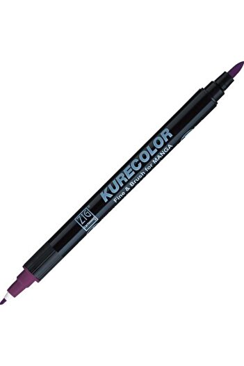 Zig Kurecolor Fine & Brush For Manga Marker Drawing Pen 665 Deep Pink
