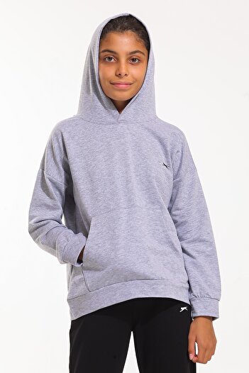 Slazenger Dee Girl's Sweatshirt Gray