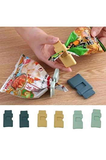 Buffer 6-Piece Airtight Bag Bag Packaging And Package Pinch Closure Clip