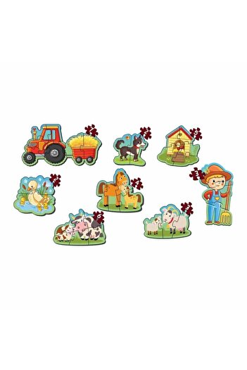 DIY Toys Baby Puzzle Benim Ilk Çiftlik Puzzlemp#039m