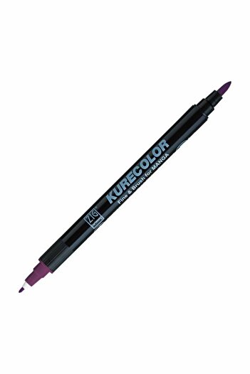 Zig Kurecolor Fine & Brush For Manga Marker Drawing Pen 665 Deep Pink