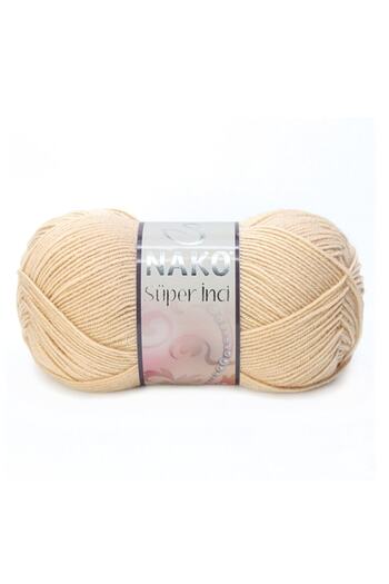 NAKO (5 τεμάχια) Super Pearl 219 Camel Down Πλεκτό στο χέρι Σπάνιο Γιλέκο Ζακέτα Πουλόβερ Νήματα Bebe