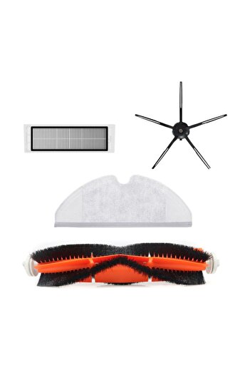 BLC Filtre Xiaomi Roborock S6 Pure - طقم فلتر مكنسة كهربائية ذكية 4 قطع