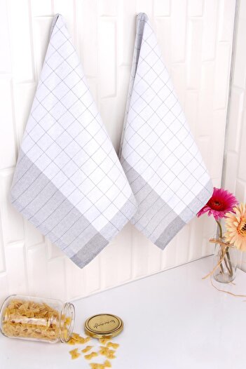 Baveno 100% Cotton 40x60 2-Piece Kitchen Drying Cloth