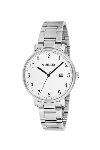 Vialux Erkek Kol Saati Ve Kehribar Tesbih As510s-02ss