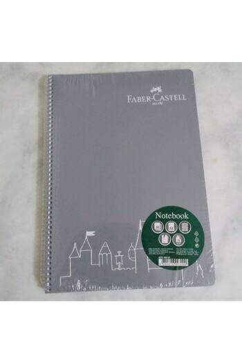 Faber Castell دفتر فابر كاستل ذو الحافة الملونة 80 ص. متقلب