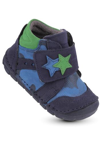 KAPTAN JUNIOR First Step Genuine Leather Baby Boy Child Orthopedic Shoes Booties
