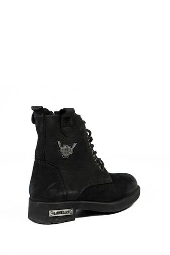 Hammer Jack Μαύρα Washed Nubuck Ανδρικά Μποτάκια 102 15200-m