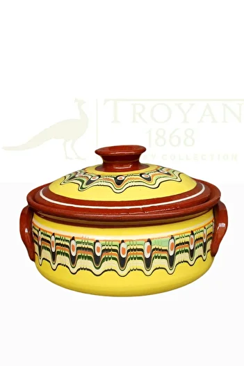 TROYAN 1868 Hand Painted Soil Yogurt Proofing Mist for 4-5 Persons Natural Healthy and Special Design