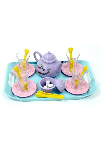 Birlik Oyuncak Tea Time Play Set with Tray and Thin Waist
