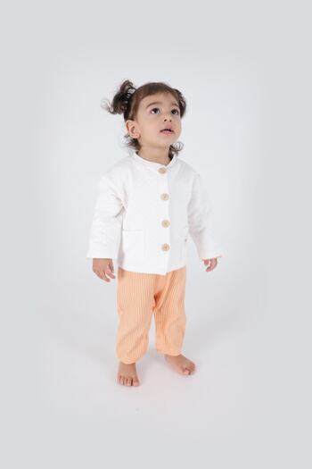 Totzee Buttoned Jacket Ecru