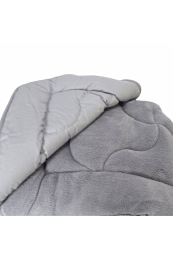 Nadidecollection 195X215 Gray Double Wellsoft Quilt