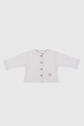 Totzee Buttoned Jacket Ecru