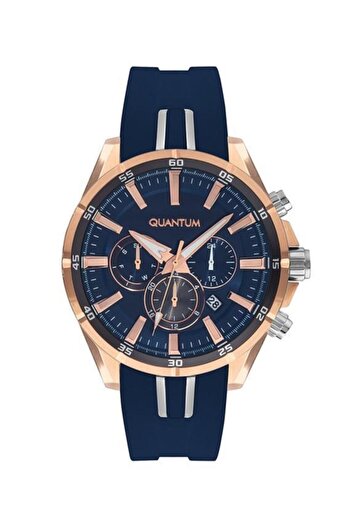 Quantum Pwg909.499 Men's Wristwatch Silicone Cord