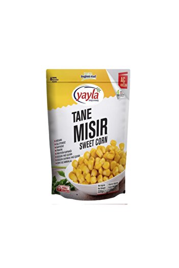 Yayla Haşlanmış Tane Mısır 220 Gr