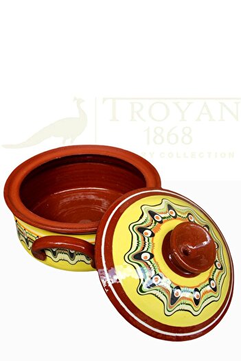 TROYAN 1868 Hand Painted Soil Yogurt Proofing Mist for 4-5 Persons Natural Healthy and Special Design