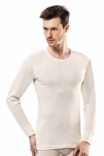Hasyün Εσώρουχα Pure Wool 102 Cream