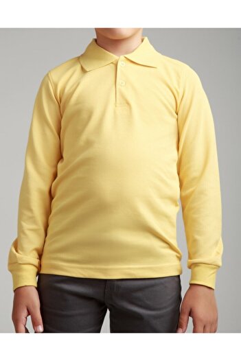 NACAR STORE Girls & Boys Long Sleeve Polo Neck School T-shirt
