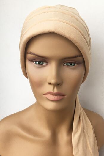 Vera Σκουπάκι κολύμβησης έτοιμο Turban Desert Wind Combed Beige
