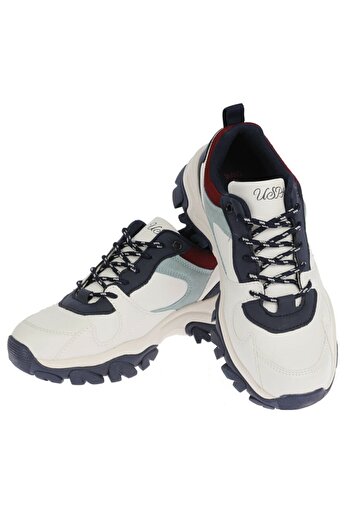U.S. Polo Assn. Πόλο Ασν. Αθλητικά παπούτσια Tracky White Navy Blue Casual