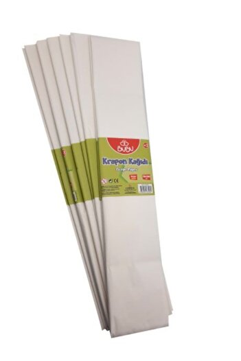 Bubu Krapon Paper 50X200 cm 10 Pack White