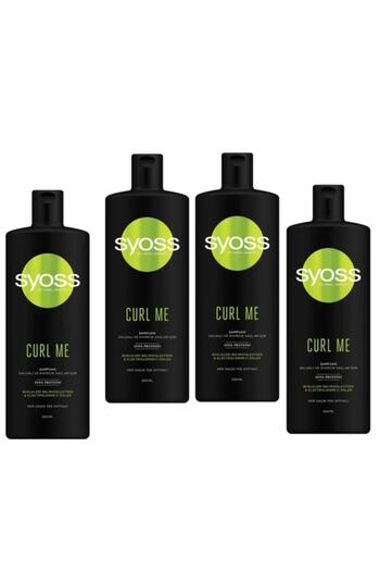 Syoss Curl Me Shampoo 500 ml Set of 4