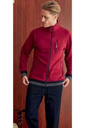 KLY Men's Zippered Tracksuit Set