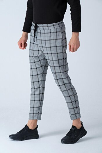 ALEXANDERGARDI Plaid Trousers (e21-500900)